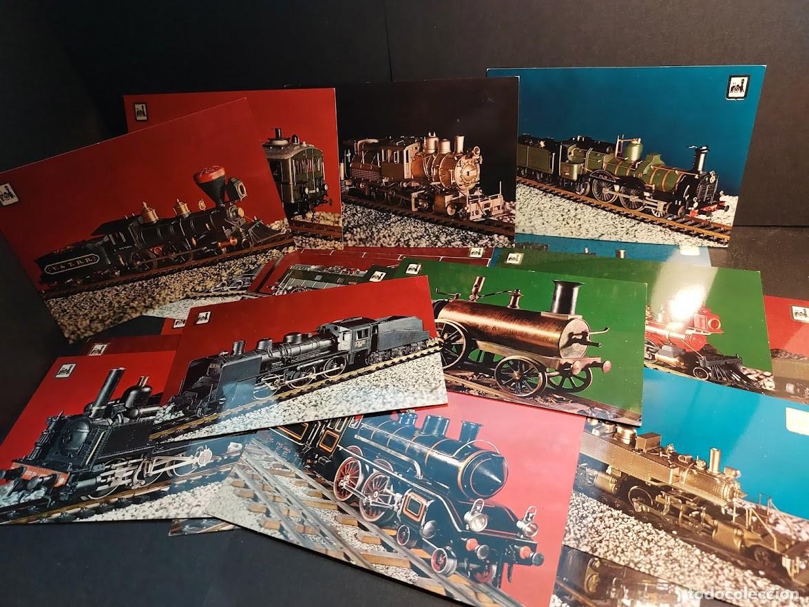Postales: TRENES EN MINIATURA 24 POSTALES - Foto 2