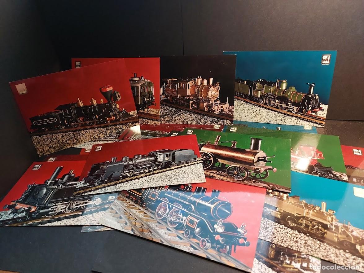 Postales: TRENES EN MINIATURA 24 POSTALES - Foto 3