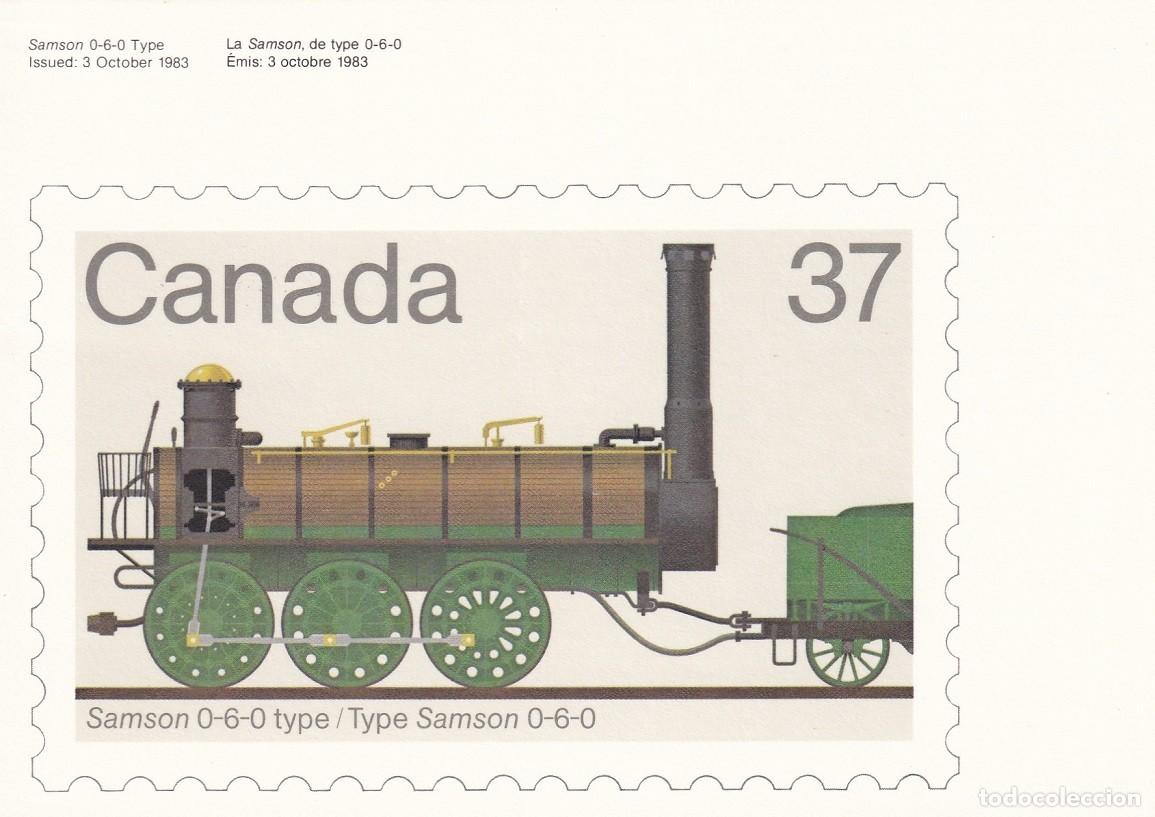 Postales: Canada 37 - Samson 0-6-0 Type Issued: 3 October 1983 - Foto 1