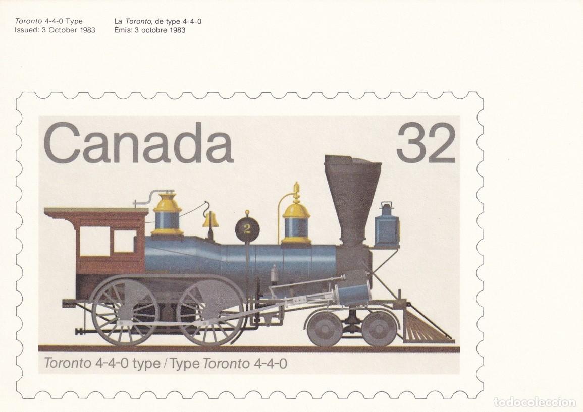 Postales: Canada 32 - Toronto 4-4-0 Type Issued: 3 October 1983 - Foto 1