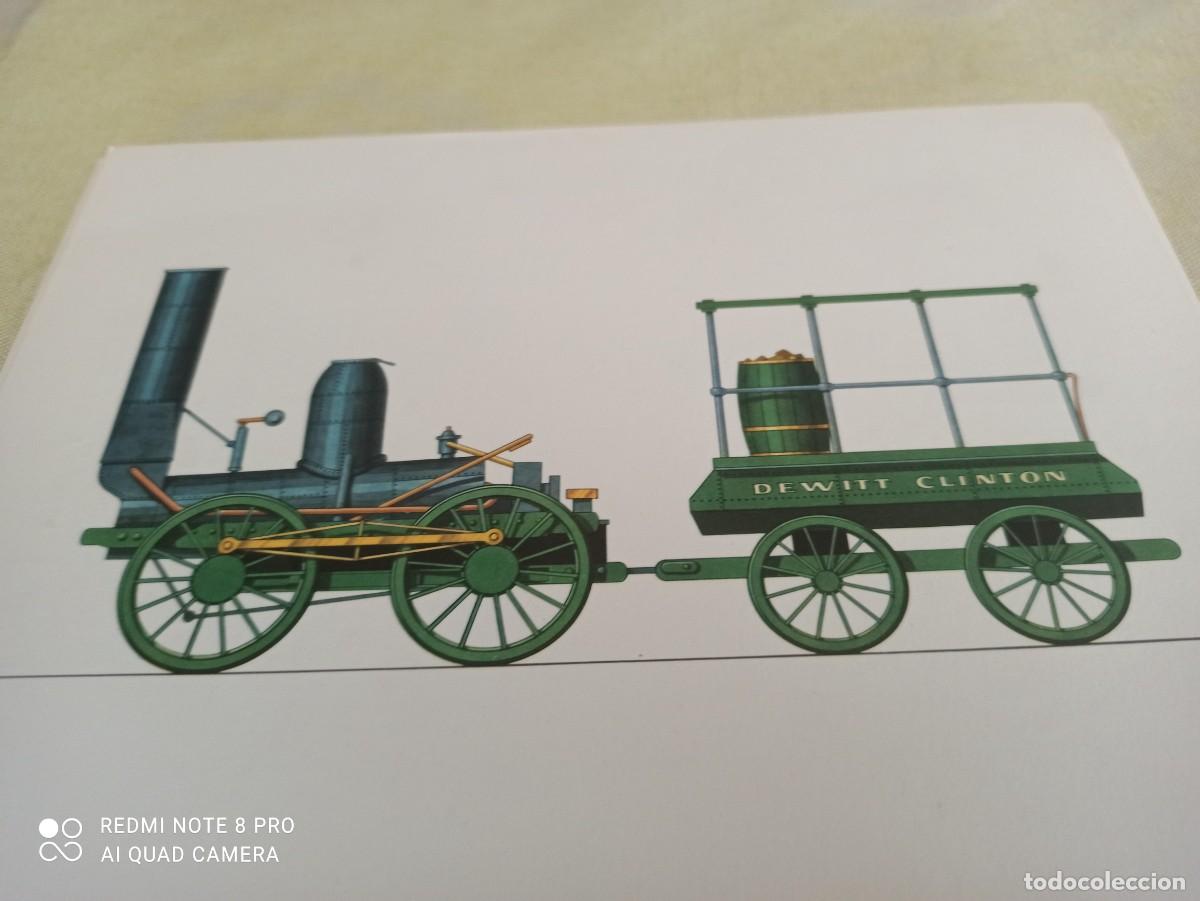 Postales: Locomotora de Witt Clinton. EE. UU - Foto 1