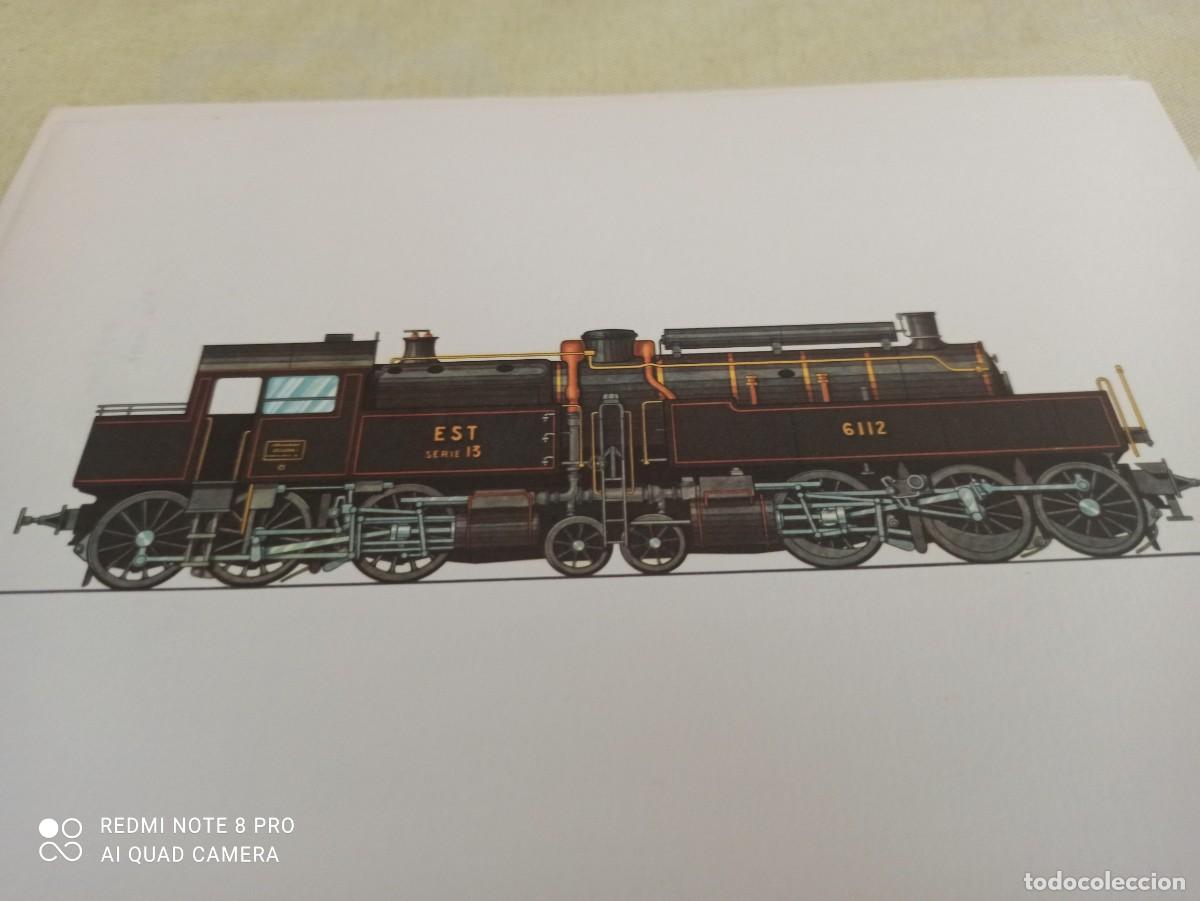 Postales: Locomotora Ferrocarril Este. Francia - Foto 1