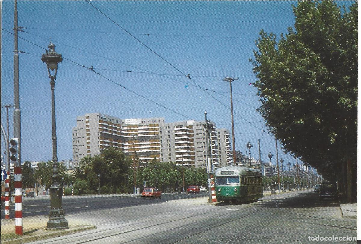 Postales: POSTAL TRAMVIES DE BARCELONA - Foto 1