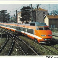 Postales: POSTAL TREN A GRANDE VITESSE (TGV) DE LA SNCF Nº 665. 7F2-18