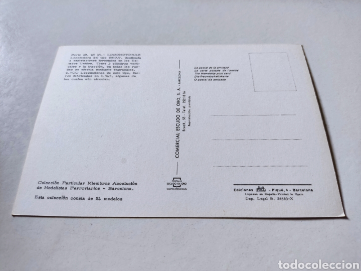 Postales: Postal locomotoras - Foto 2