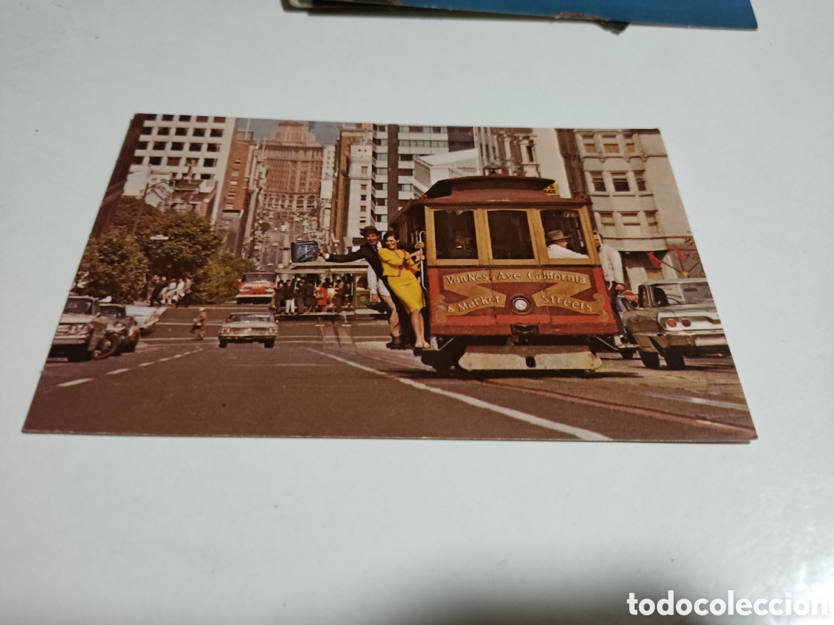 Postales: Postal San Francisco, tranv&iacute;a - Foto 1