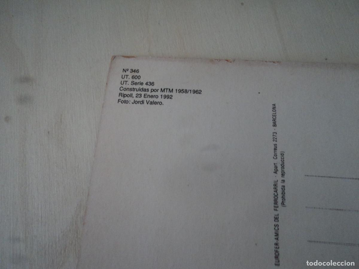 Postales: TREN N&ordm; 346 -RIPOLL - Foto 2