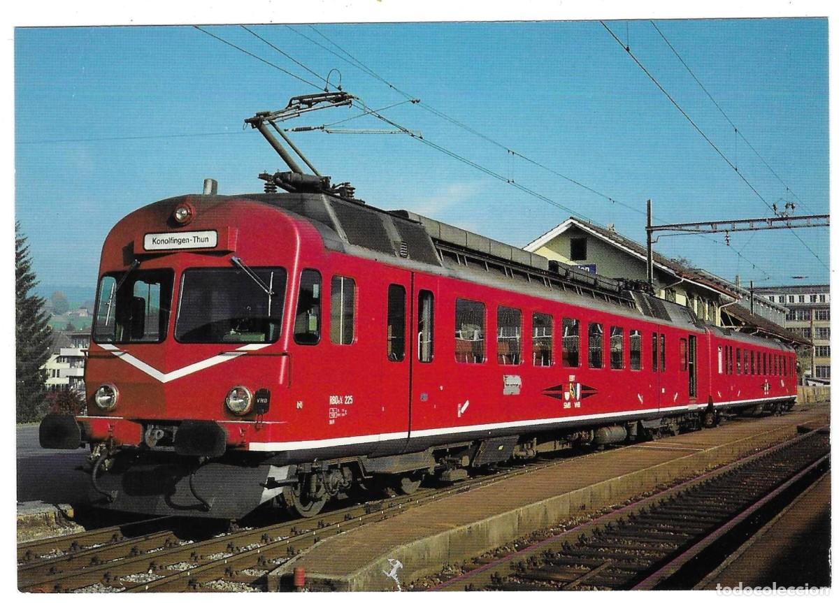 Postales: Postal Elektrischer Triebwagen RBDe 4/4. 7f2-89 - Foto 1