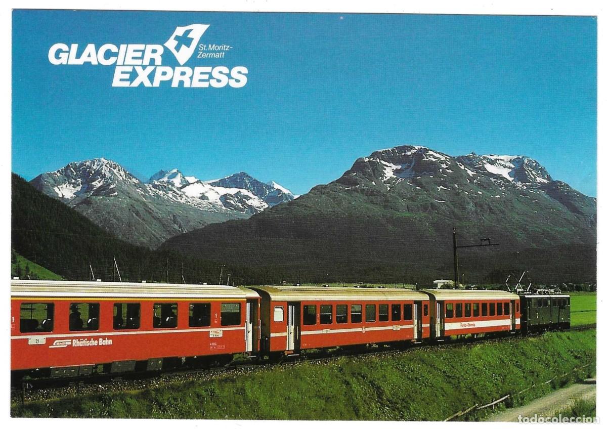 Postales: Postal Glacier. Express in Oberengadin. 7f2-103 - Foto 1
