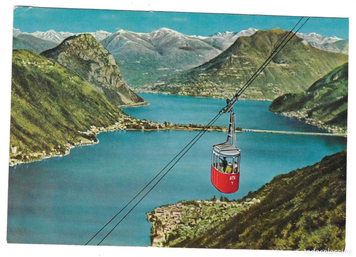 Postales: Postal Serpiano. Schwebebahn. 7f2-118 - Foto 1
