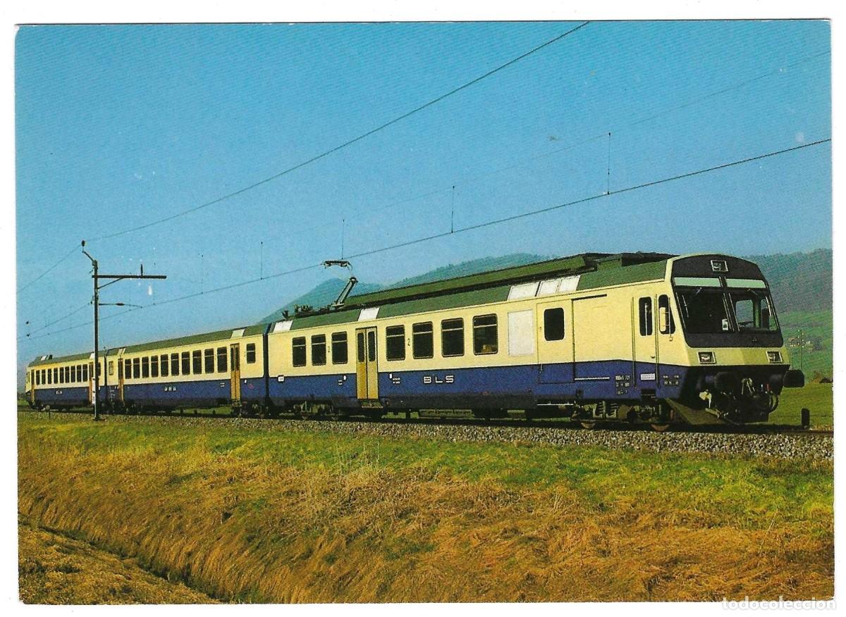 Postales: Postal Pendelzug BLS/GBS. 7f2-124 - Foto 1