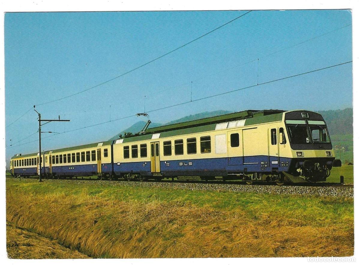 Postales: Postal Pendelzug BLS/GBS. 7f2-131 - Foto 1