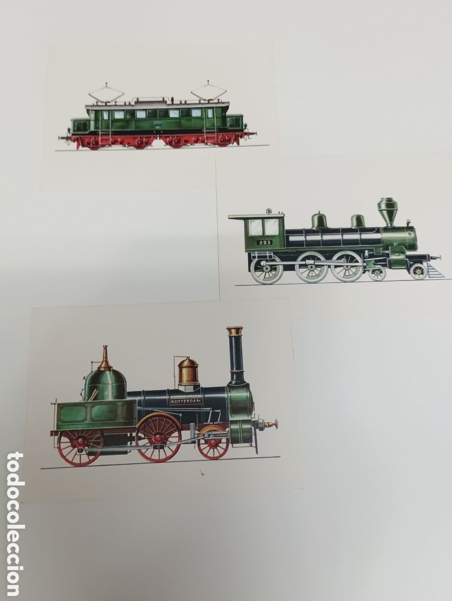 Postales: 12 postales de trenes alemanes - Foto 1