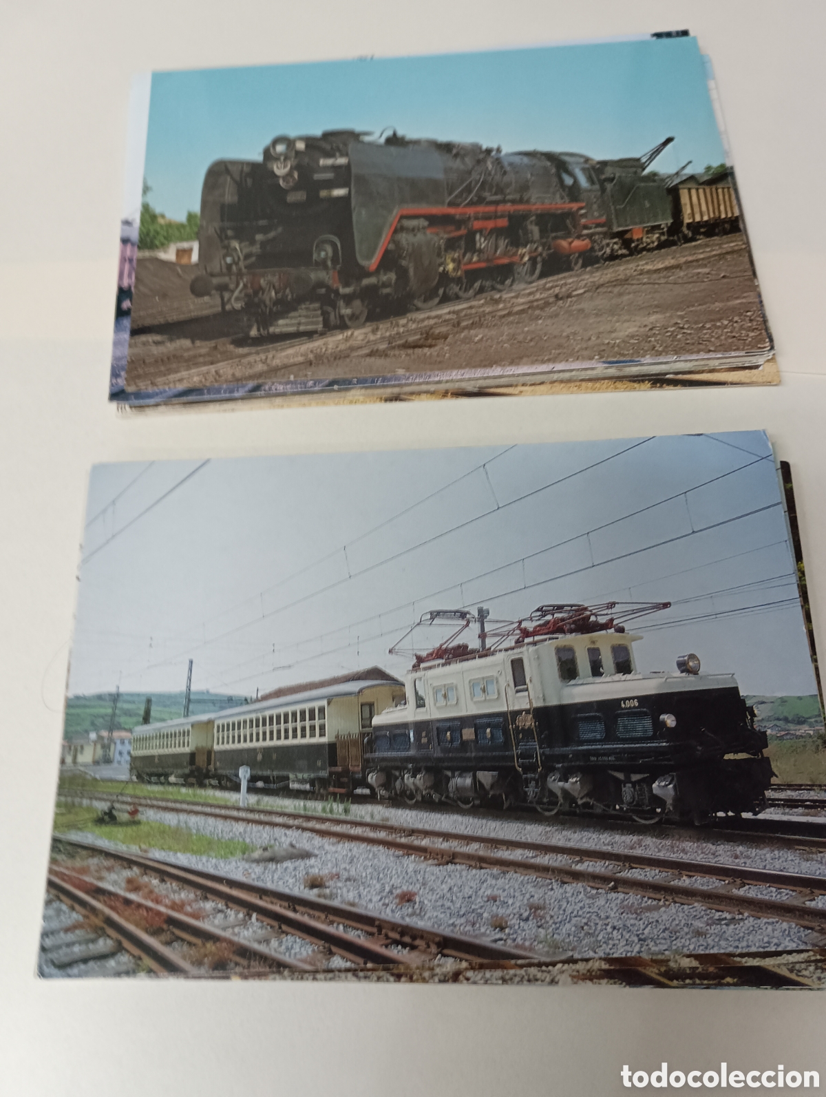 Postales: 330 postales trenes y tranvias - Foto 6