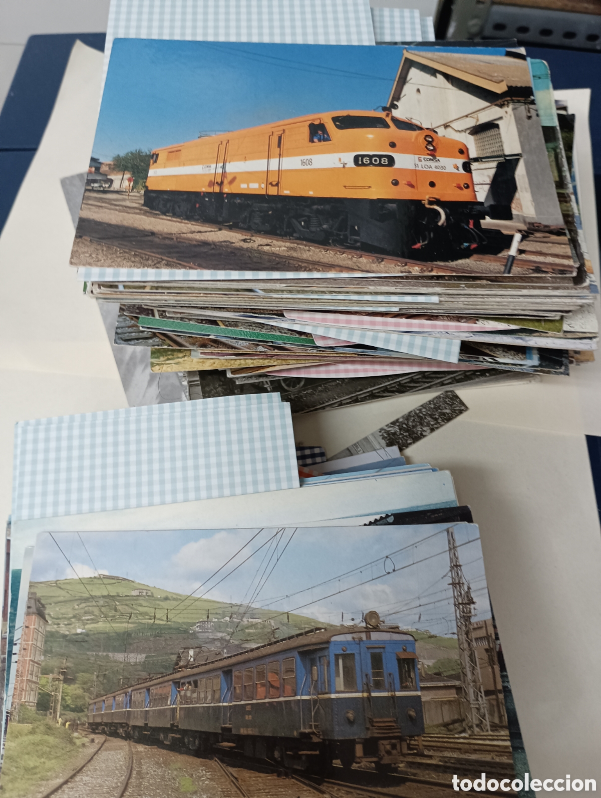 Postales: 330 postales trenes y tranvias - Foto 12