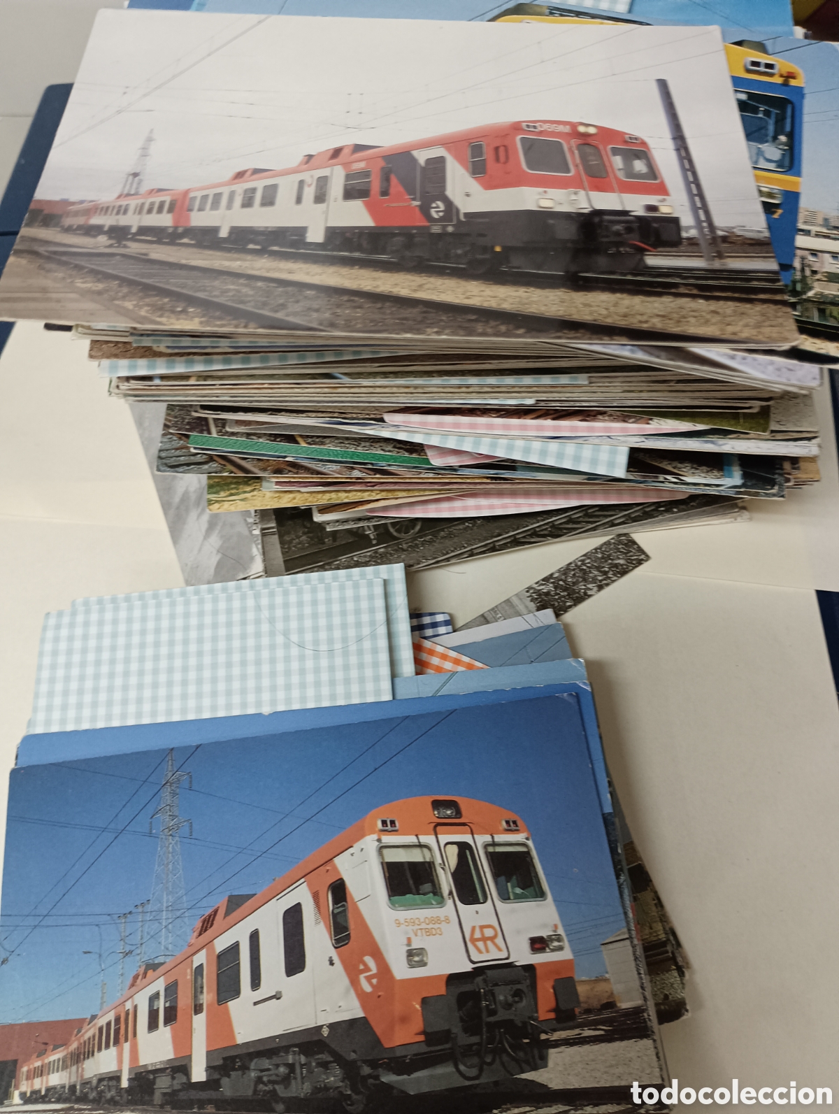 Postales: 330 postales trenes y tranvias - Foto 16