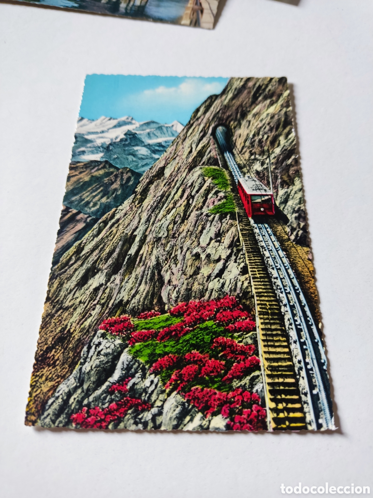 Postales: Postal funicular Suiza - Foto 1