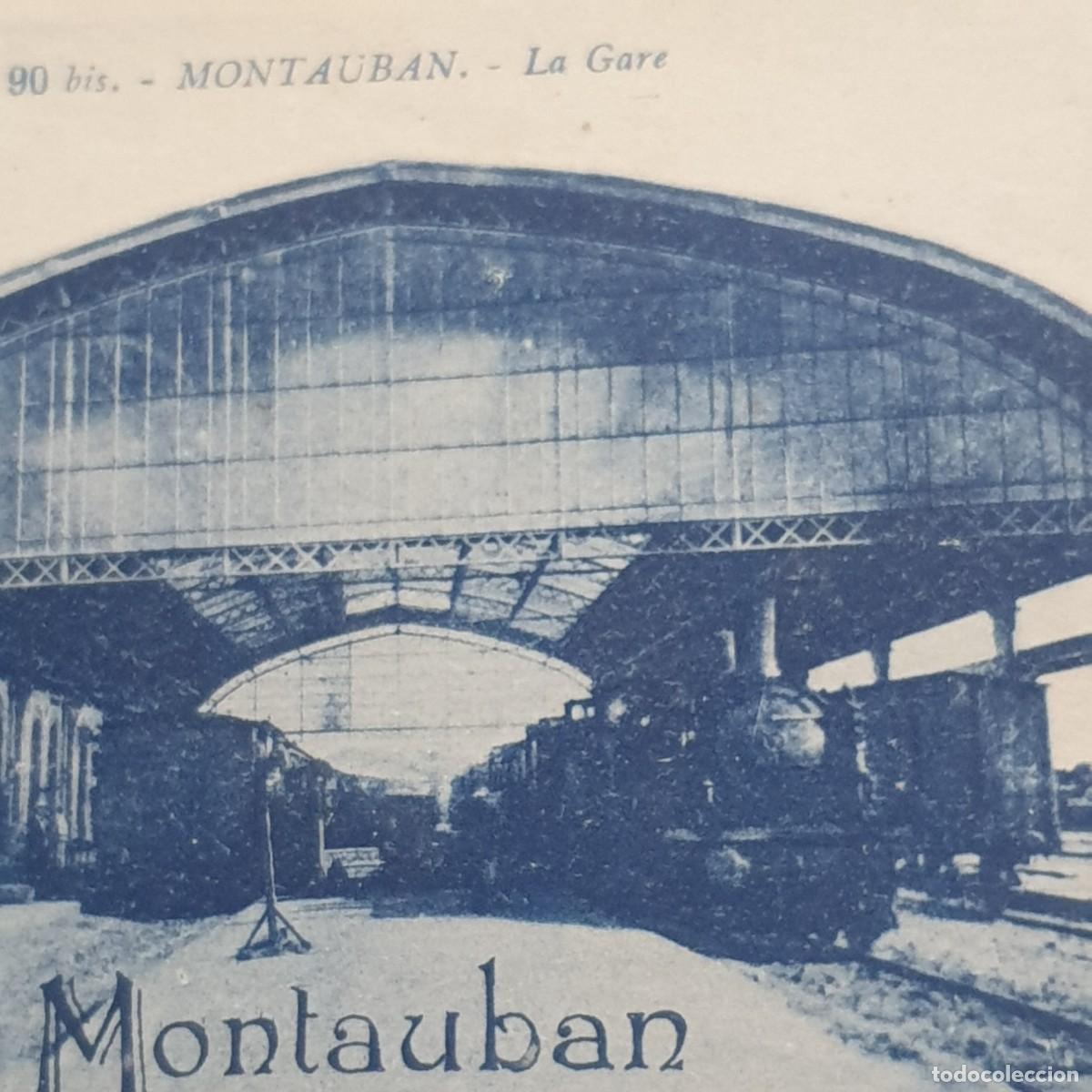 Postales: CARTE POSTAL MONTAUBAN LA GARE - Foto 2