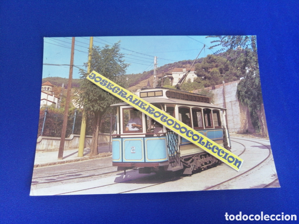 Postales: TRANVIA EX S. A TIBIDABO N&Uacute;MERO 102 - Foto 1