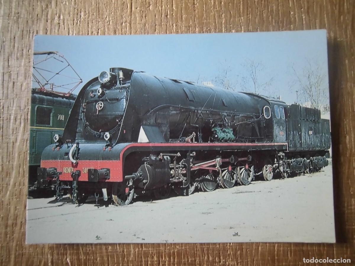 Postales: POSTAL LOCOMOTORA 1800 RENFE - Foto 1
