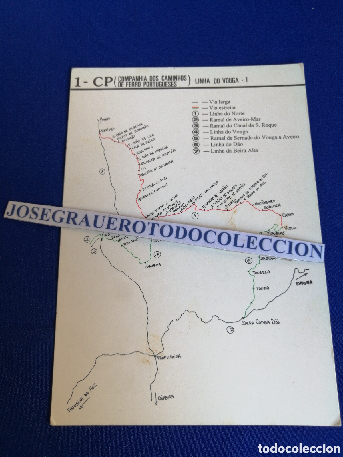 Postales: COMPA&Ntilde;IA DE CAMINOS PORTUGUESES - Foto 1