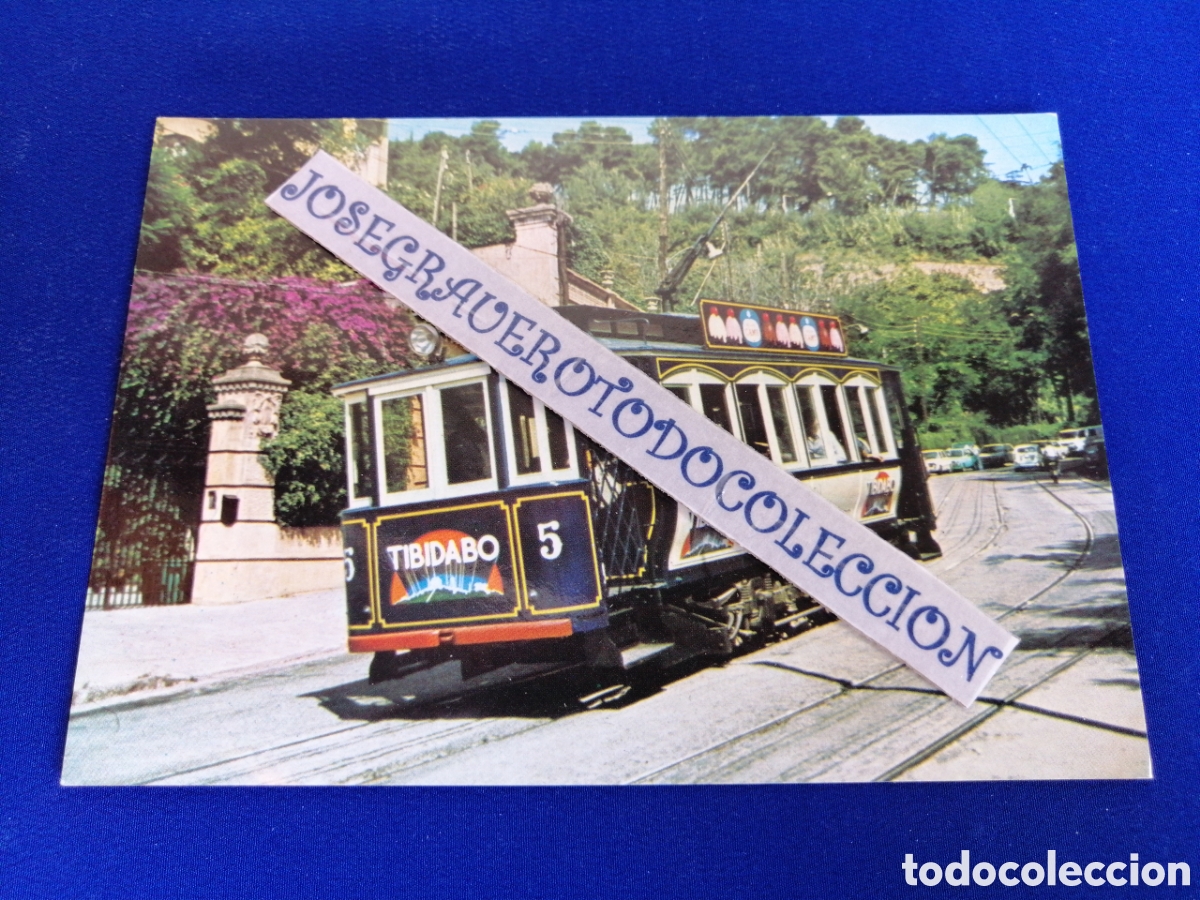 Postales: BARCELONA TRANVIA BLAU N&Uacute;MERO 1 - Foto 1