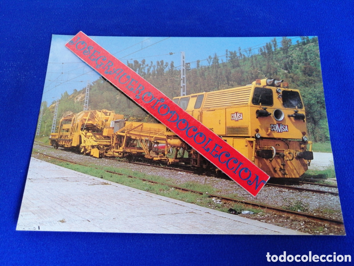 Postales: COMSA 56 TRM 400 MACANET DE LA SELVA 1991 N&Uacute;MERO 7 - Foto 1