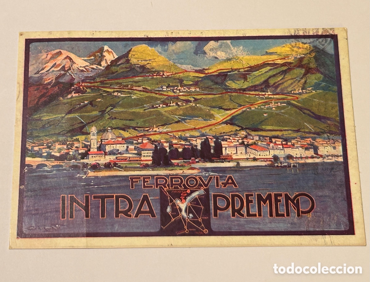 Postales: TARJETA POSTAL SIN CIRCULAR. FERROCARRIL. ITALIA - Foto 1
