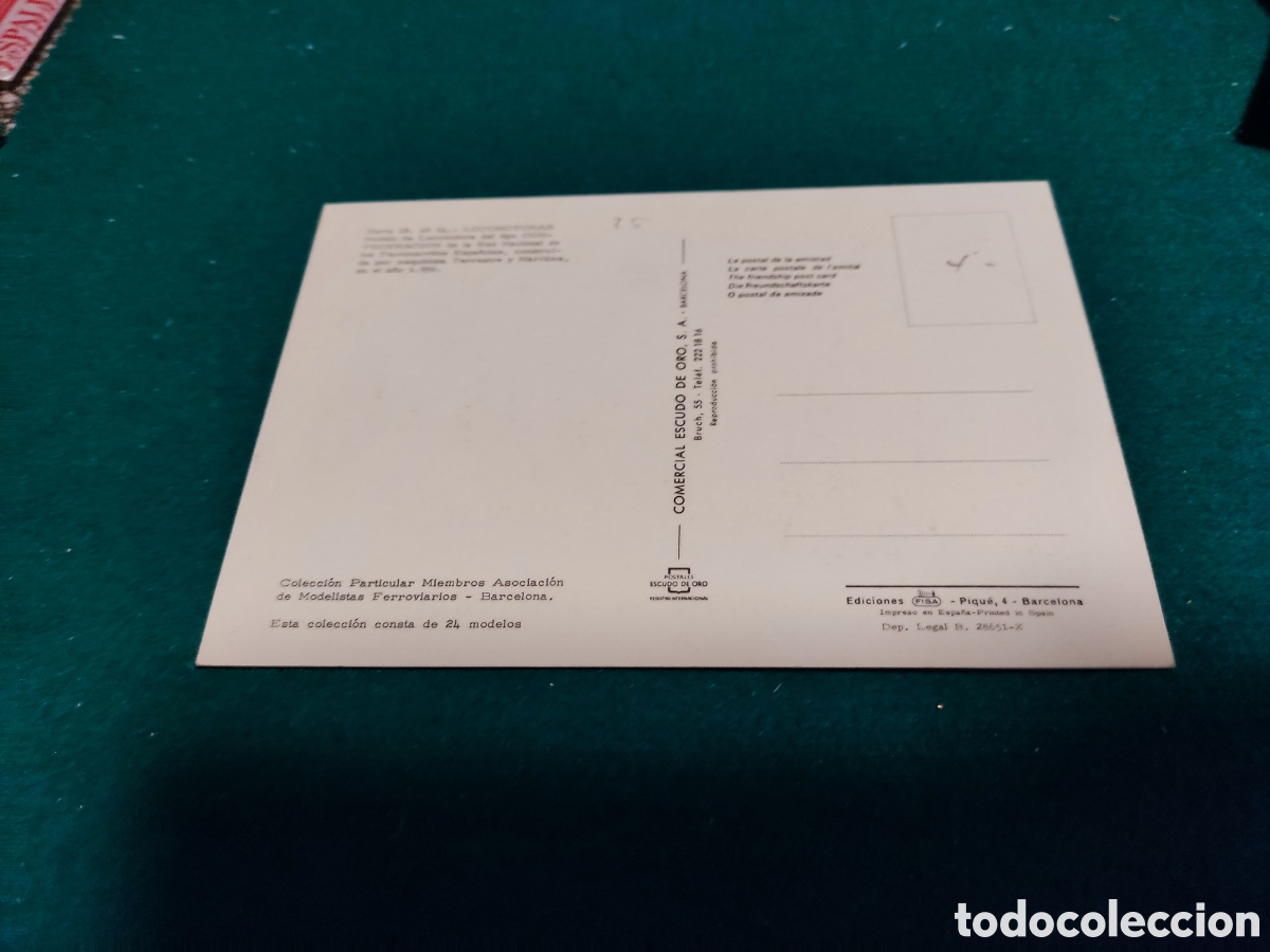 Postales: Postal locomotora....... - Foto 2