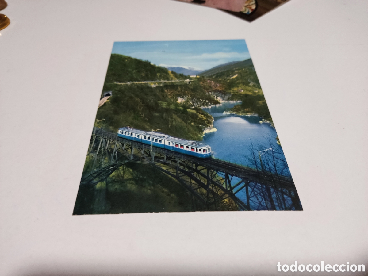 Postales: Postal Centovalli puente tren - Foto 1
