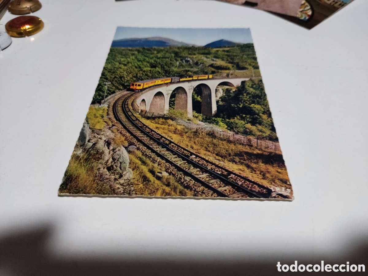 Postales: Postal Cerde&ntilde;a Francesa, puente Tren - Foto 1