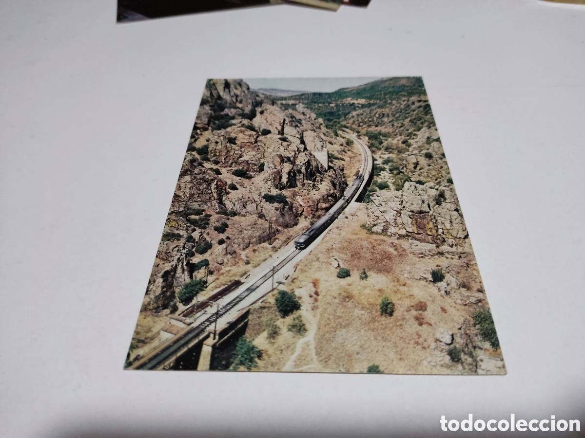 Postales: Postal RENFE linea general de Andaluc&iacute;a - Foto 1
