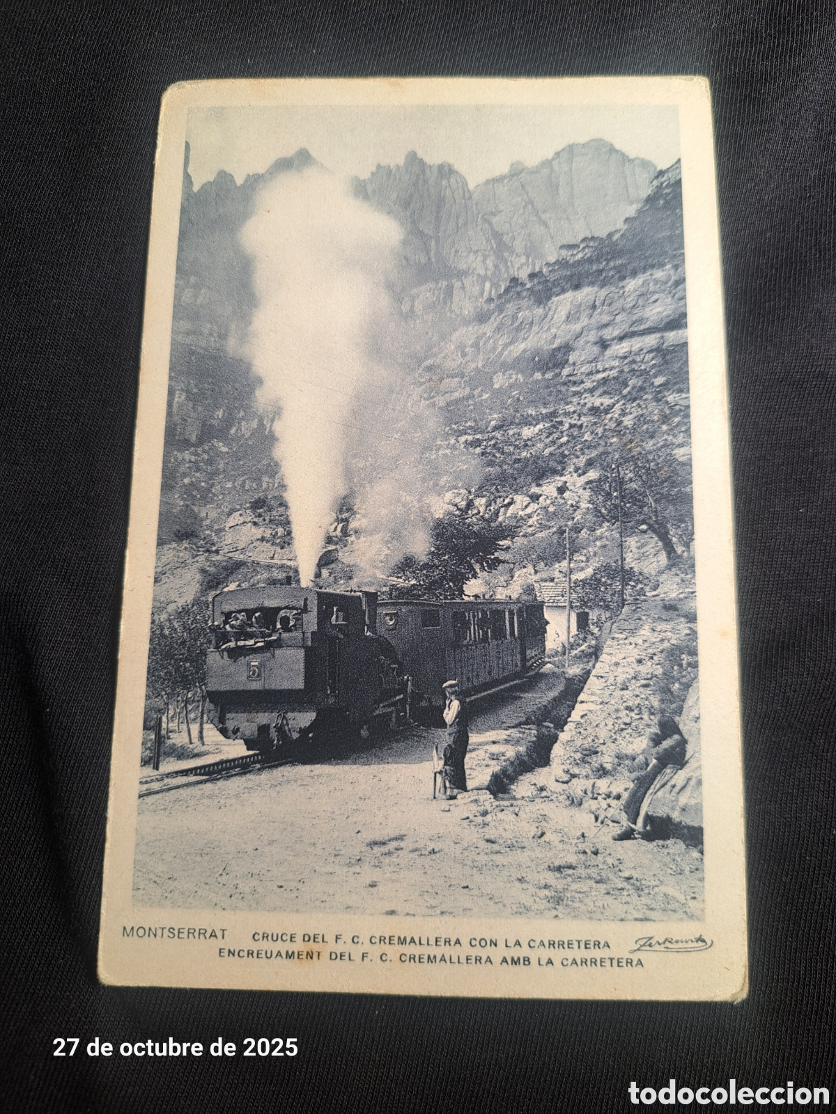 Postales: Postal cremalleras montserrat tc010 - Foto 1