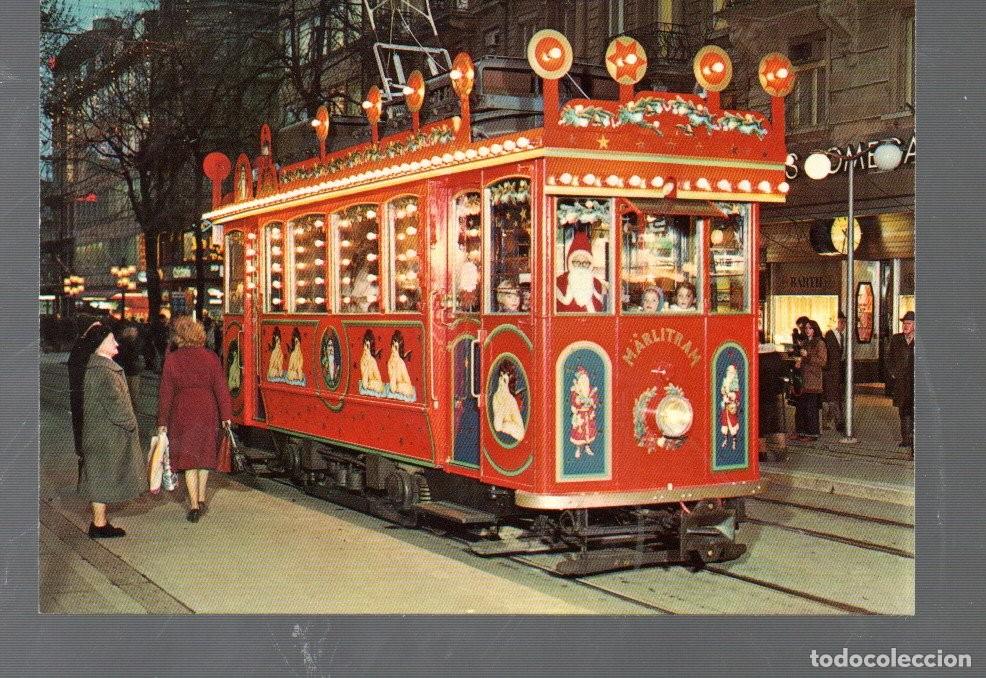 Postales: POSTAL DE BAHNHoFSTRASSE MIT MARIO TRAM EDITOR J. ROBERT - Foto 1