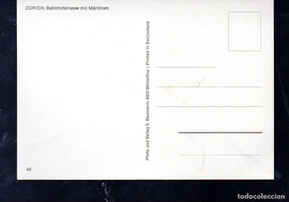 Postales: POSTAL DE BAHNHoFSTRASSE MIT MARIO TRAM EDITOR J. ROBERT - Foto 2