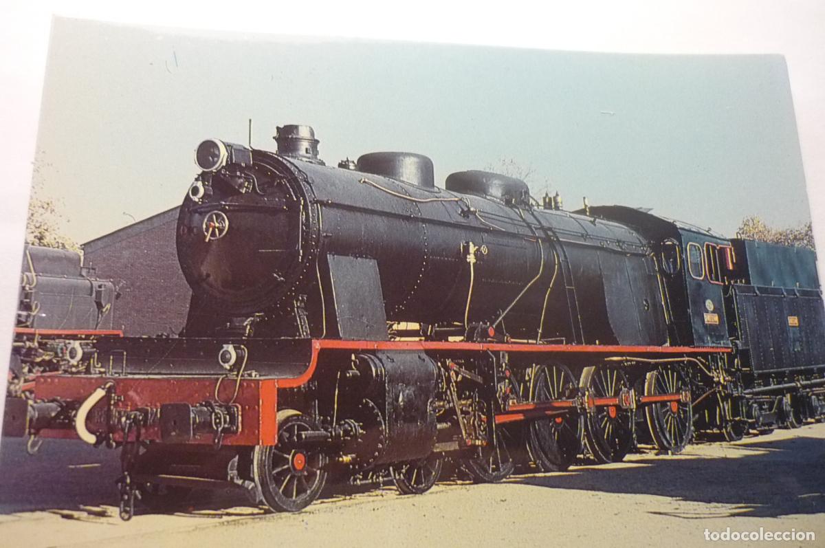 Postales: POSTAL RENFE LOCOMOTORA 1400 - Foto 1