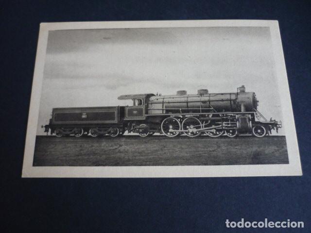 Postales: FERROCARRILES ESPA&Ntilde;OLES LOCOMOTORA PACIFIC 2-3-1 MZA