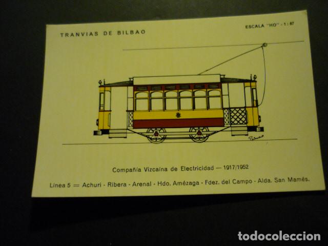 Postales: TRANVIAS DE BILBAO POSTAL - Foto 1