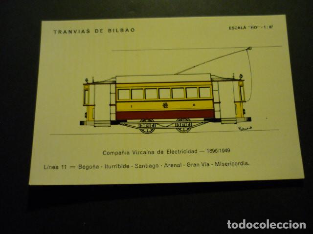 Postales: TRANVIAS DE BILBAO POSTAL - Foto 1