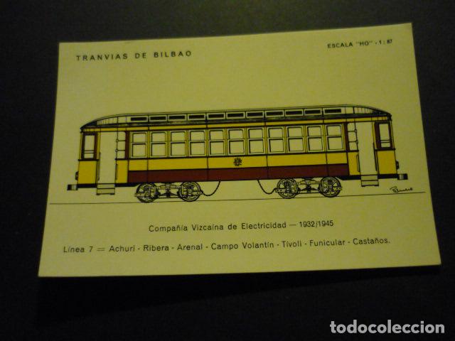Postales: TRANVIAS DE BILBAO POSTAL - Foto 1