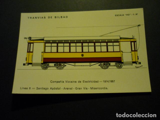Postales: TRANVIAS DE BILBAO POSTAL - Foto 1