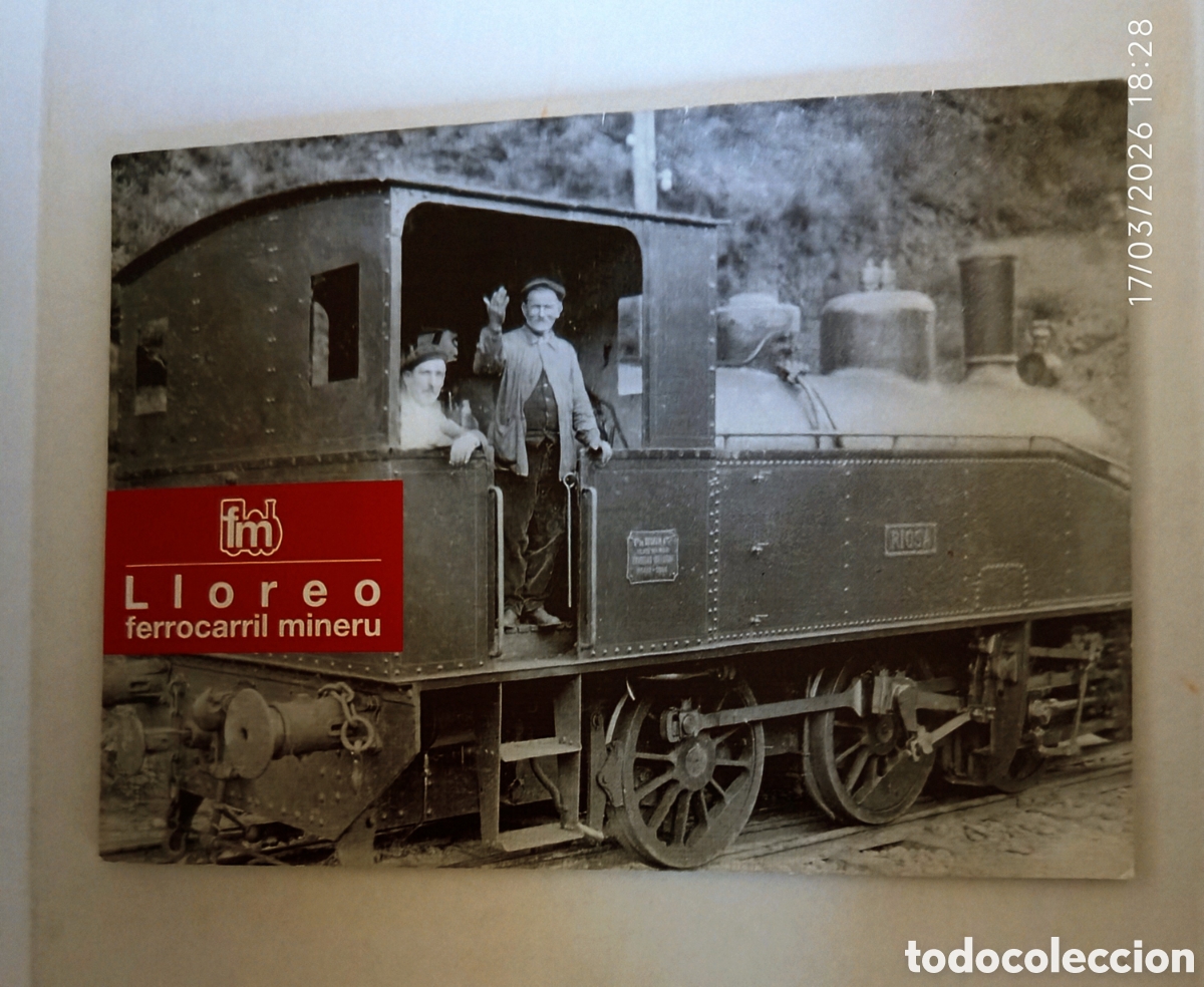 Postales: Lloreo ferrocarril mineru