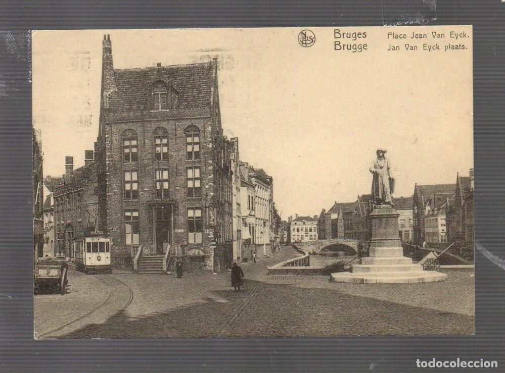 Postales: POSTAL DE TRENES EXTRANJERAS BRUJAS SIN CIRCULAR - Foto 1