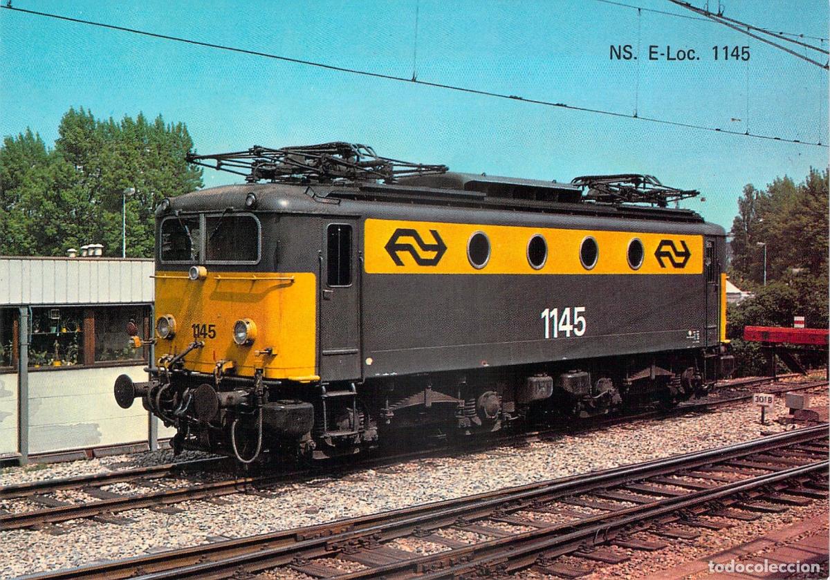 Postkarten: Postal de Locomotora El&eacute;ctrica NS 1145 de los Ferrocarriles Holandeses