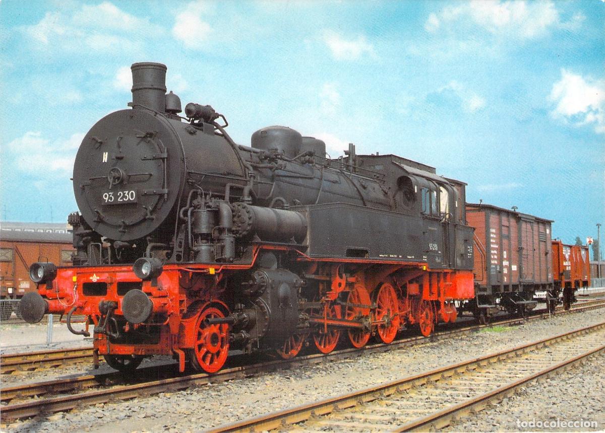 Postales: Postal de Locomotora de Vapor 93 230 de Deutsche Reichsbahn
