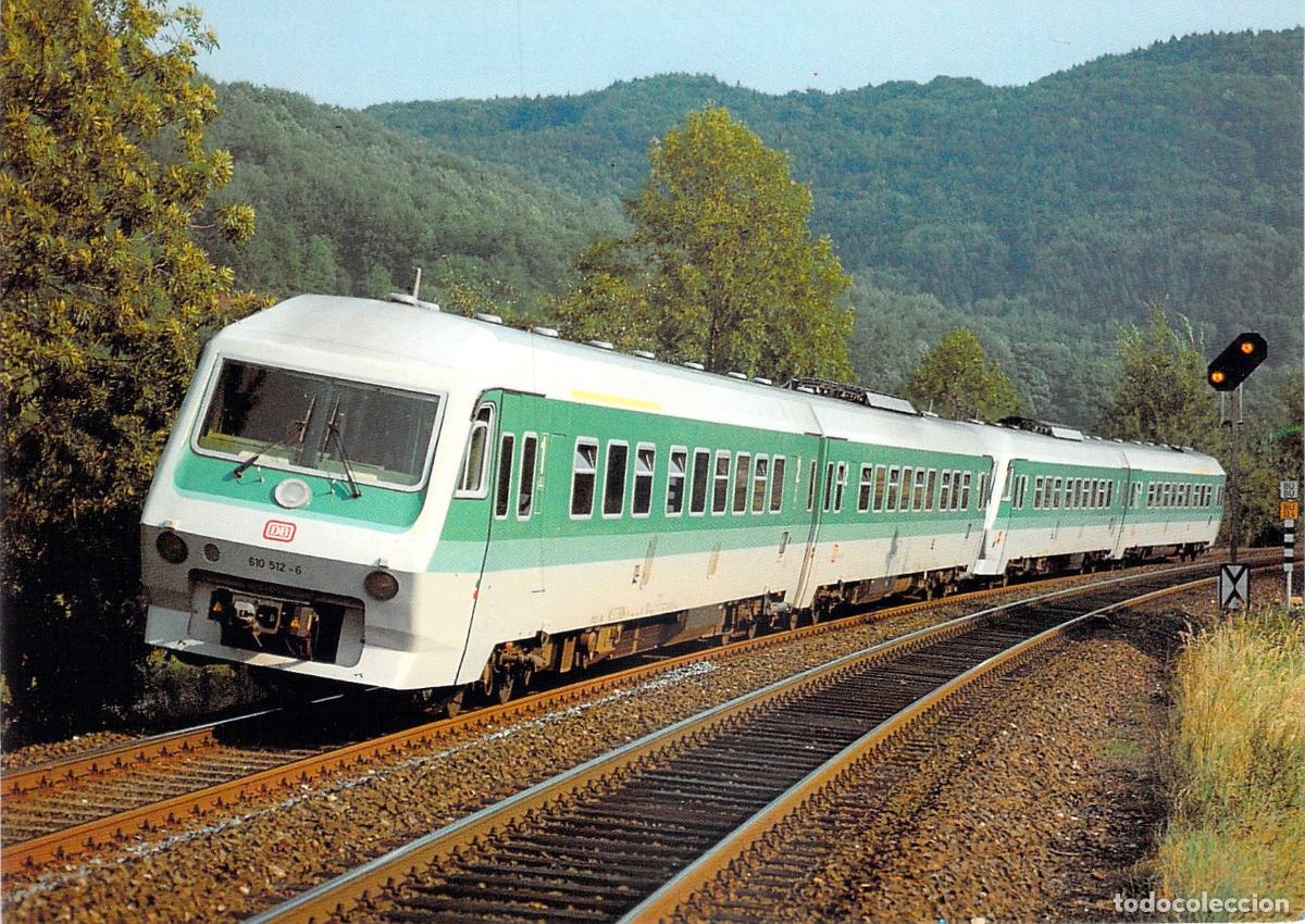 Postales: Postal Tren Alem&aacute;n DB VT 610 Pendolino Hohenstadt