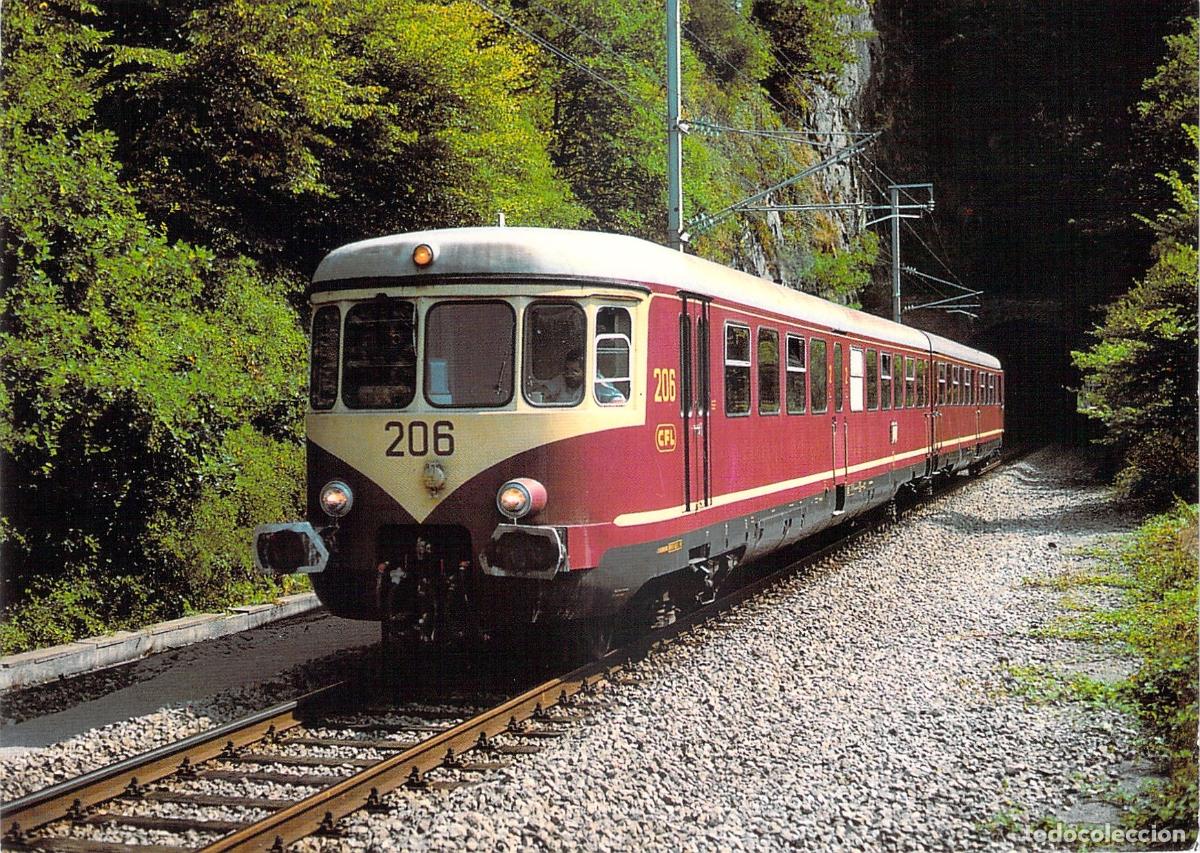 Postales: Postal Tren CFL Automotriz Diesel Serie 200 Michelau Luxemburgo
