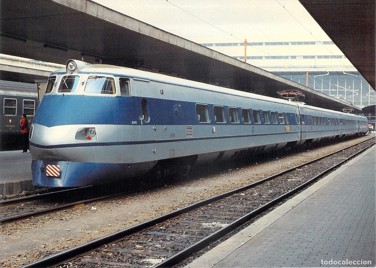 Cartes Postales: Postal de Tren ETR 401 Pendolino en la Estaci&oacute;n Roma Termini