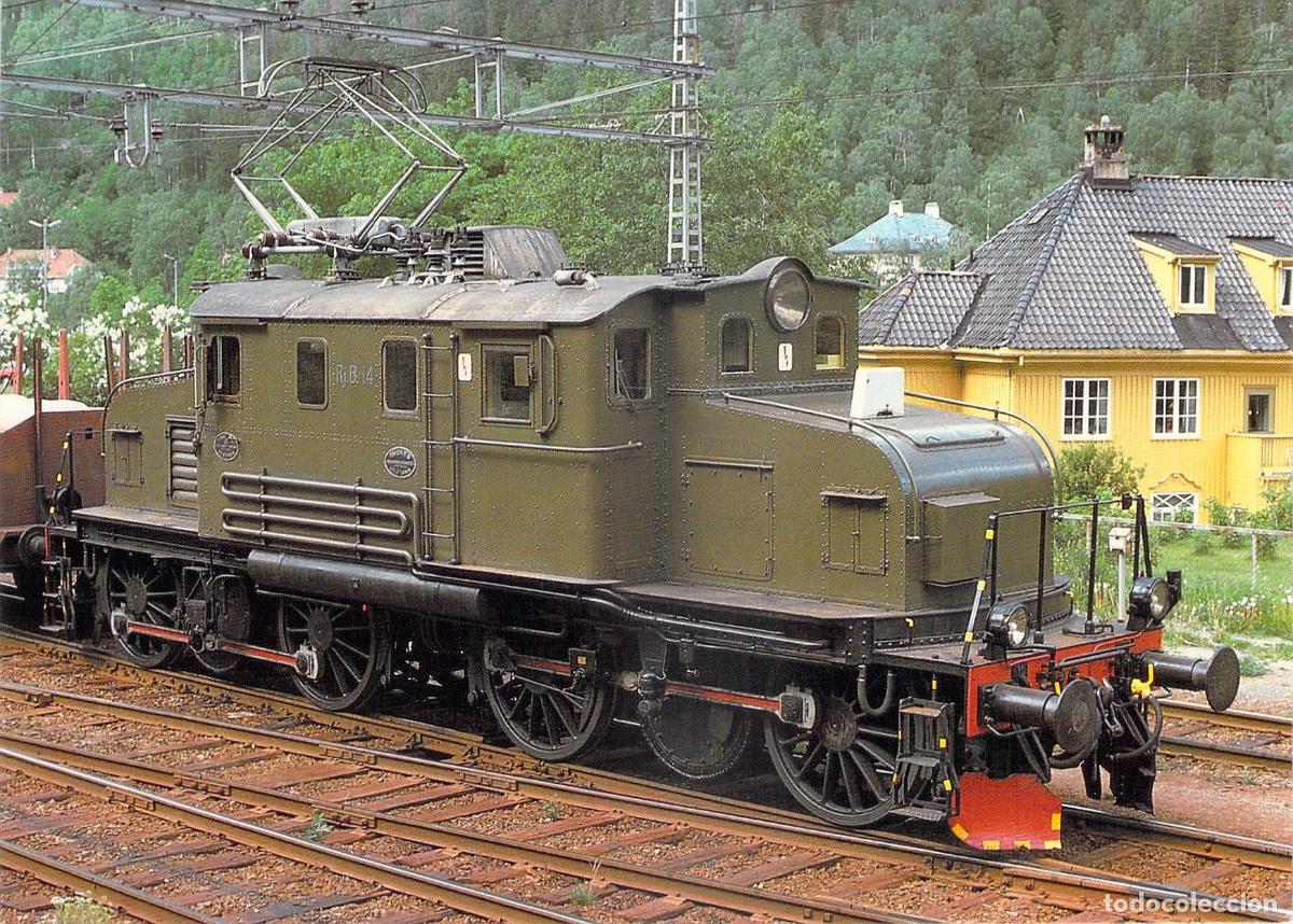 Cartes Postales: Postal de Locomotora El&eacute;ctrica No. 14 en Rjukan, Noruega