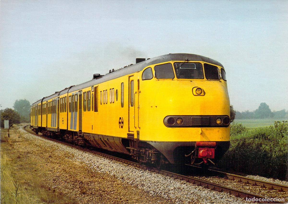 Cartes Postales: Postal Tren Di&eacute;sel-el&eacute;ctrico NS DE 3 en Gorinchem Pa&iacute;ses Bajos